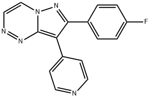 7-(4-氟苯基)-8-(吡啶-4-基)吡唑并[5,1-C][1,2,4]三嗪