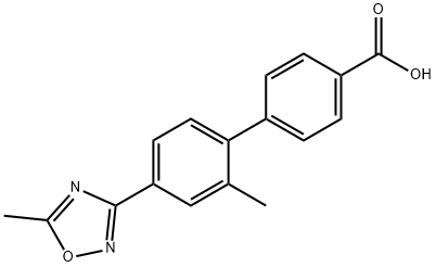 2'-甲基-4'-(5-甲基-1,2,4-噁二唑-3-基)-[1,1'-联苯]-4-羧酸