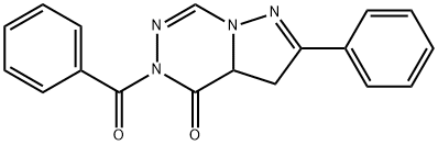 4-benzoyl-8-phenyl-1,3,4,9-tetrazabicyclo[4.3.0]nona-2,8-dien-5-one