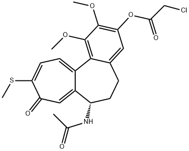 3-chloroacetyl-3-demethylthiocolchicine