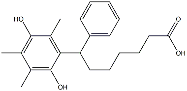 7-(2,5-二羟基-3,4,6-三甲基苯基)-7-苯基庚酸