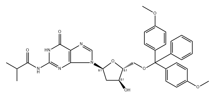 2'-Deoxy-5'-O-DMT-N2-isobutyryl-a-guanosine