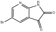 5-溴-1H-吡咯并[2,3-B]吡啶-2,3-二酮
