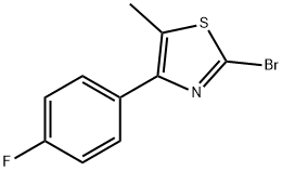 2-BROMO-4-(4-FLUOROPHENYL)-5-METHYLTHIAZOLE