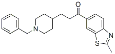 1-(2-methyl-6-benzothiazolyl)-3-(N-benzyl-4-piperidinyl)propan-1-one