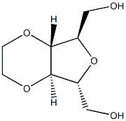 2,5-anhydro-3,4-O-(1,2-ethanediyl)mannitol