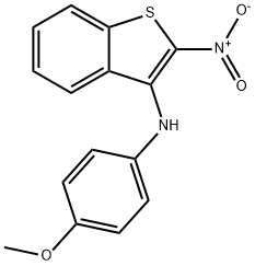 N-(4-methoxyphenyl)-2-nitro-benzothiophen-3-amine