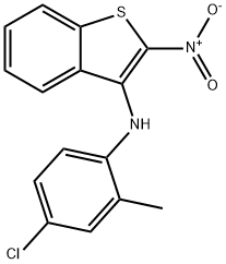 N-(4-chloro-2-methyl-phenyl)-2-nitro-benzothiophen-3-amine