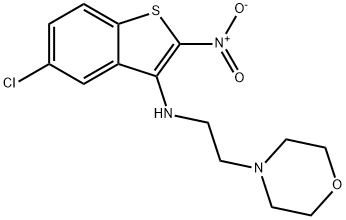 N-(5-Chloro-2-nitrobenzo(b)thien-3-yl)-4-morpholineethanamine