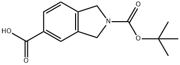 2-(叔丁氧基羰基)异吲哚啉-5-羧酸