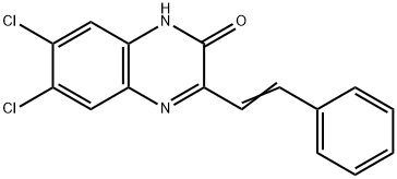 6,7-二氯-3-苯乙烯基-喹喔啉-2-醇