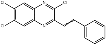 2,6,7,-Trichloro-3-styryl-quinoaline