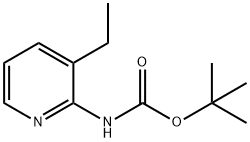 N-(3-乙基-2-吡啶基)氨基甲酸叔丁酯