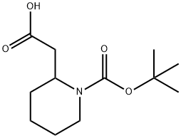 1-叔丁氧羰基-2-哌啶乙酸