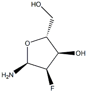 alpha-D-Ribofuranosylamine,2-deoxy-2-fluoro-(9CI)
