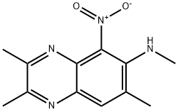 2,3-DIMETHYL-5-NITRO-6-METHYLAMINO-7-METHYL-QUINOXALINE