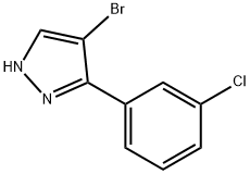 4-BROMO-5-(3-CHLOROPHENYL)PYRAZOLE