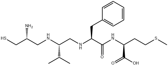 N-[(2S)-((2R)-2-氨基-3-巯基丙基氨基)-3-甲基丁基]-L-苯丙氨酰-L-蛋氨酸