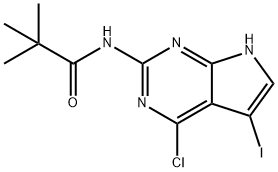 N-(4-氯-5-碘-7H-吡咯[2,3-D]嘧啶-2-基)-2,2-二甲基丙酰胺