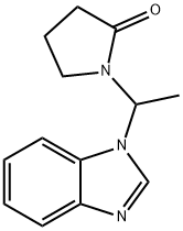 1-(2-Oxopyrrolidin-1-yl)-1-(benzimidazol-1-yl)ethane