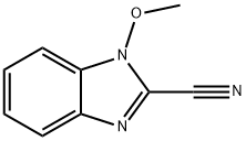 1H-Benzimidazole-2-carbonitrile,1-methoxy-(9CI)