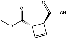 3-Cyclobutene-1,2-dicarboxylicacid,monomethylester,(1S-trans)-(9CI)