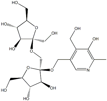 5'-O-(fructofuranosyl-2-1-fructofuranosyl)pyridoxine