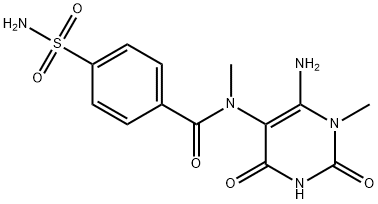 6-Amino-5-(4-sulfonamidobenzoyl)-N-(methylamino)-1-methyluracil