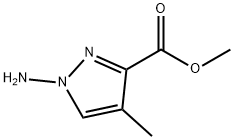 1H-Pyrazole-3-carboxylicacid,1-amino-4-methyl-,methylester(9CI)