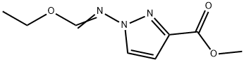 1H-Pyrazole-3-carboxylicacid,1-[(ethoxymethylene)amino]-,methylester