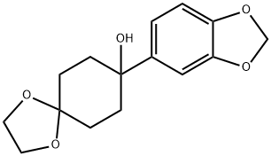 8-(苯并[D][1,3]二氧杂环戊烯-5-基)-1,4-二氧杂螺[4.5]癸烷-8-醇