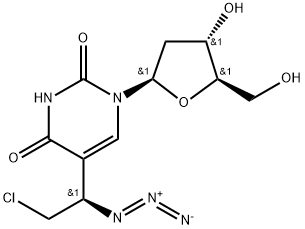 5-(1-azido-2-chloroethyl)-2'-deoxyuridine