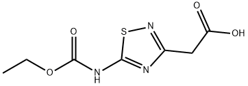 2-(5-(乙氧基羰基氨基)-1,2,4-噻二唑-3-基)乙酸