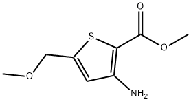 2-Thiophenecarboxylicacid,3-amino-5-(methoxymethyl)-,methylester(9CI)