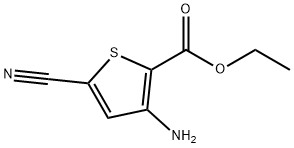 2-Thiophenecarboxylicacid,3-amino-5-cyano-,ethylester(9CI)