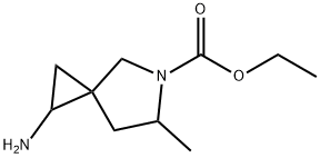 5-Azaspiro[2.4]heptane-5-carboxylicacid,1-amino-6-methyl-,ethylester(9CI)