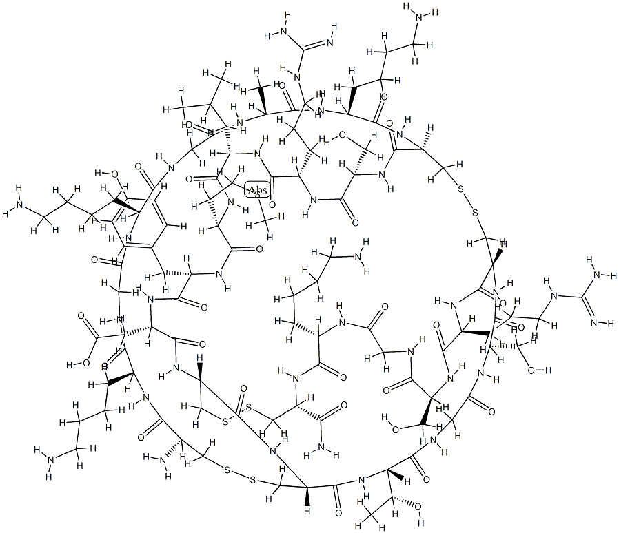 CYS-LYS-GLY-LYS-GLY-ALA-LYS-CYS-SER-ARG-LEU-MET-TYR-ASP-CYS-CYS-THR-GLY-SER-CYS-ARG-SER-GLY-LYS-CYS-NH2