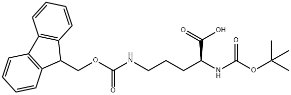 N-叔丁氧羰基-N'-芴甲氧羰基-L-鸟氨酸