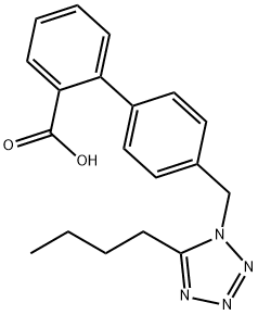 5-butyl-1-(4-(2'-carboxyphenyl)benzyl)tetrazole