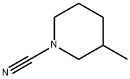 1-Piperidinecarbonitrile,3-methyl-(9CI)