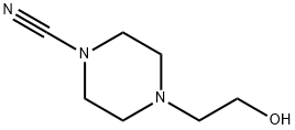 1-Piperazinecarbonitrile,4-(2-hydroxyethyl)-(9CI)