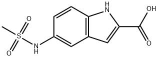 5-甲基磺酰氨基吲哚-2-羧酸