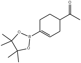 1-(4-(4,4,5,5-四甲基-1,3,2-二氧硼杂环戊烷-2-基)环己-3-烯基)乙酮