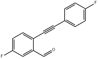 5-氟-2-((4-氟苯基)乙炔基)苯甲醛