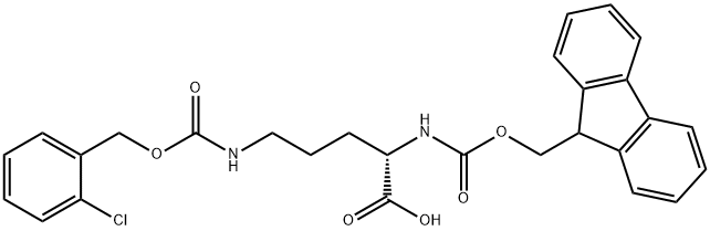 N5-[[(2-氯苯基)甲氧基]羰基]-N2-[芴甲氧羰基]-L-鸟氨酸