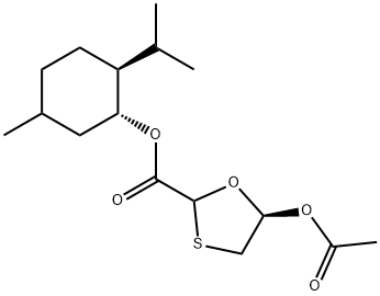 L-Menthol-5-(acetyloxy)-1,3-oxathiolane-2-carboxylate