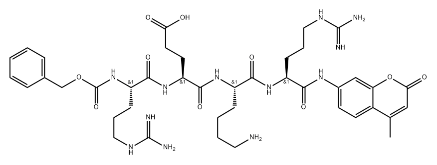 Z-ARG-GLU-LYS-ARG-AMC