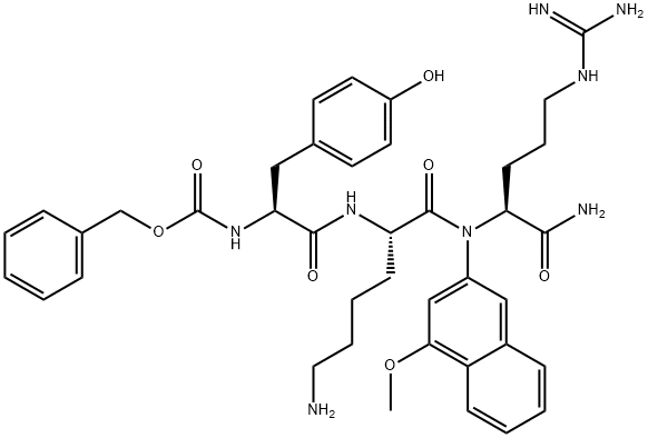 Z-Tyr-Lys-Arg-4MβNA