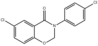 6-Chloro-3-(4-chlorophenyl)-2H-1,3-benzoxazin-4(3H)-one