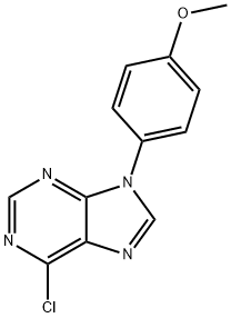 6-Chloro-9-(4-methoxyphenyl)-9H-purine